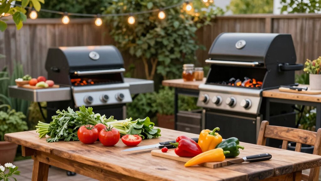 designing outdoor cooking plans