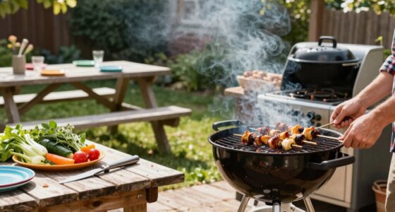 developing outdoor cooking routines