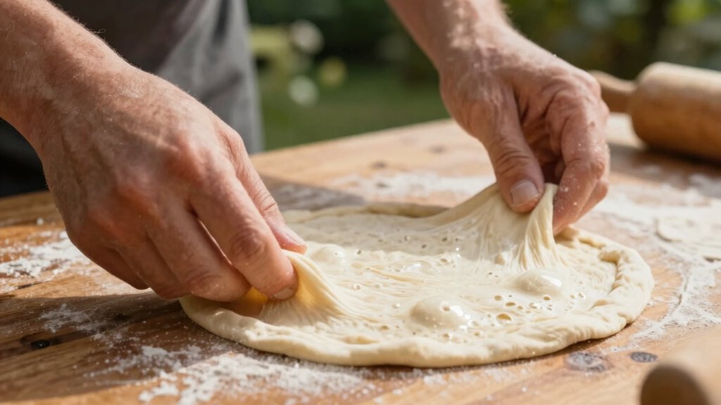 dough hydration and gluten development