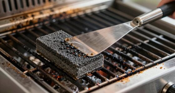 ease grill cleaning process