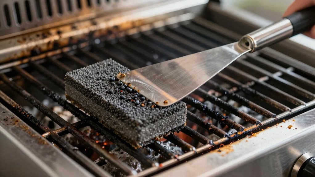 ease grill cleaning process