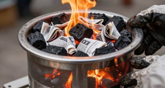 efficient chimney starter use
