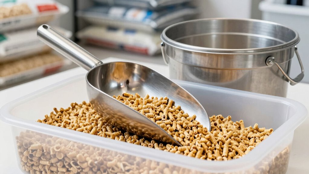 efficient pellet handling tools