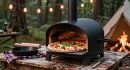 efficient portable outdoor pizza oven