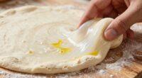 elastic gluten strands react