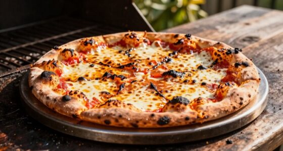 enhances backyard pizza baking