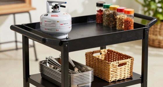 expand small grill storage