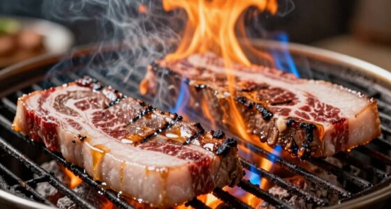 fatty meats cause flare ups