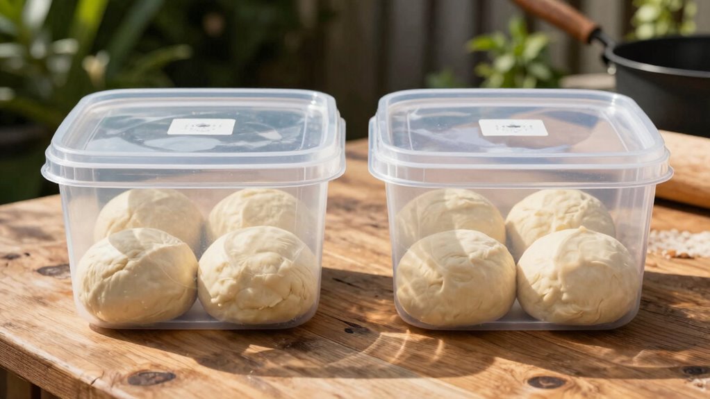 fresh consistent backyard pizza prep