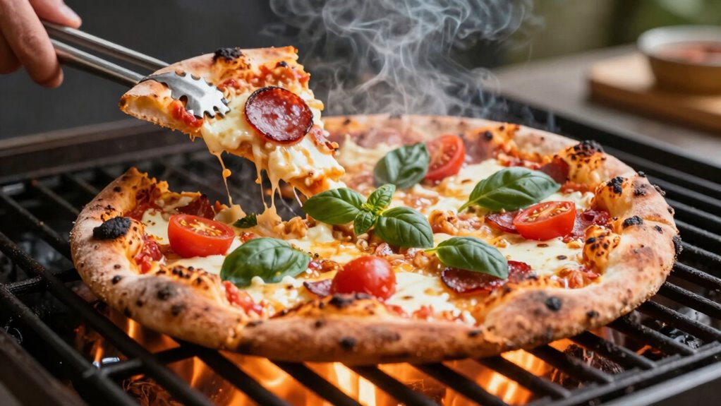 grill pizza quickly tonight