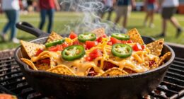 grill skillet nachos recipe
