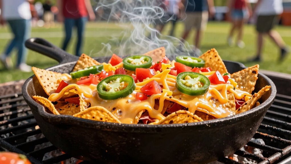 grill skillet nachos recipe