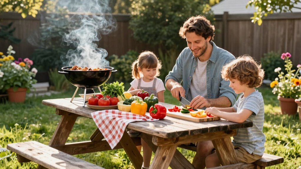 improve outdoor weekend cooking