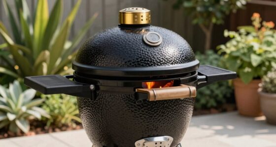 insulated versatile charcoal cooking