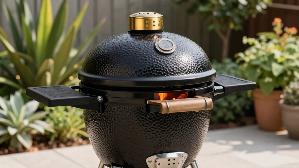 insulated versatile charcoal cooking