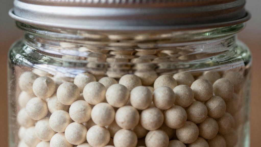 keep pellets in airtight containers