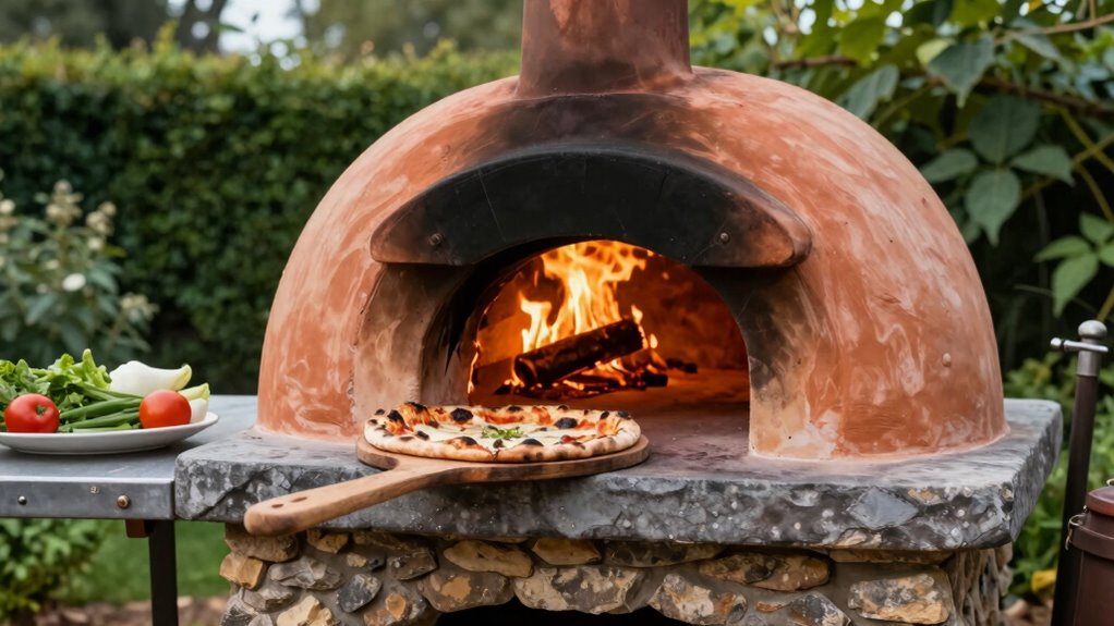 key outdoor pizza oven features