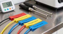 label probes and cables