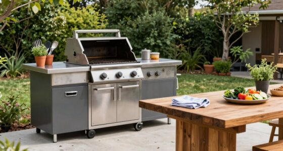 maintain cleanliness during outdoor cooking