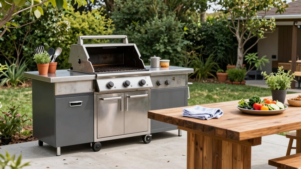 maintain cleanliness during outdoor cooking