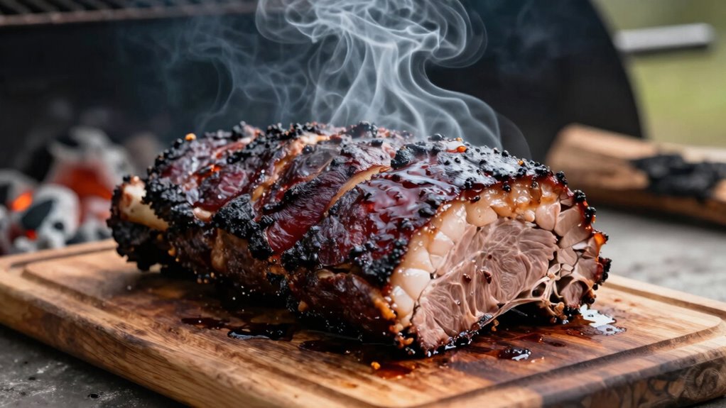 marinate smoke tenderize rest