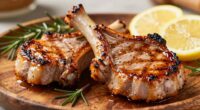 moist tender grilled pork
