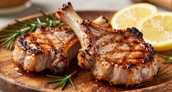 moist tender grilled pork