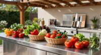 optimize outdoor ingredient organization