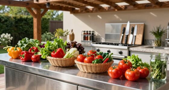 optimize outdoor ingredient organization