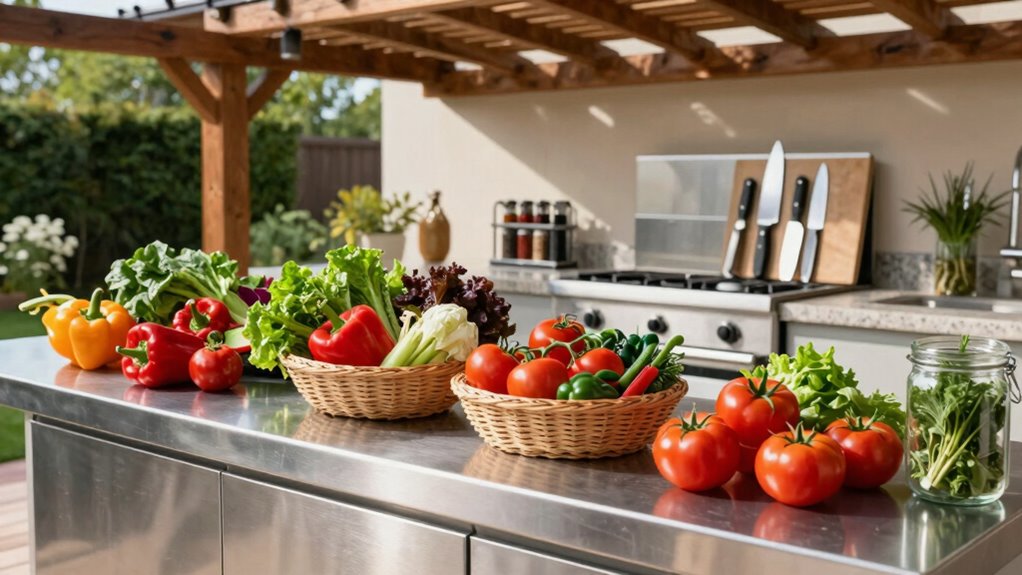 optimize outdoor ingredient organization