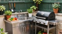optimize small bbq areas