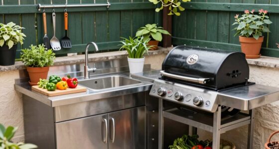 optimize small bbq areas