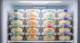 organize pizza dough properly