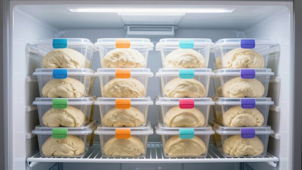 organize pizza dough properly