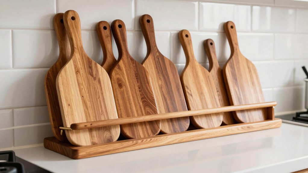 organize pizza peels efficiently