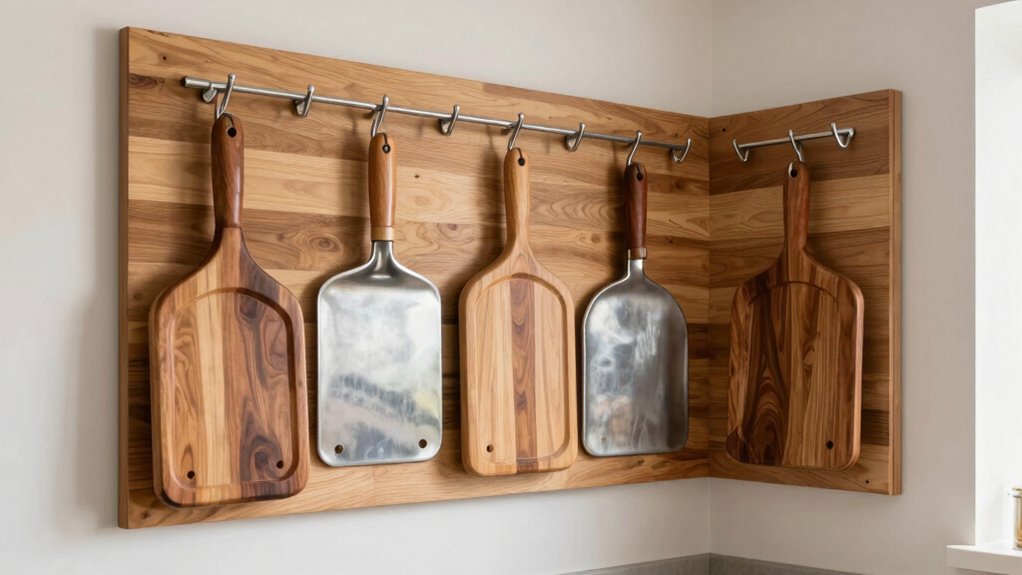 organized accessible pizza tools