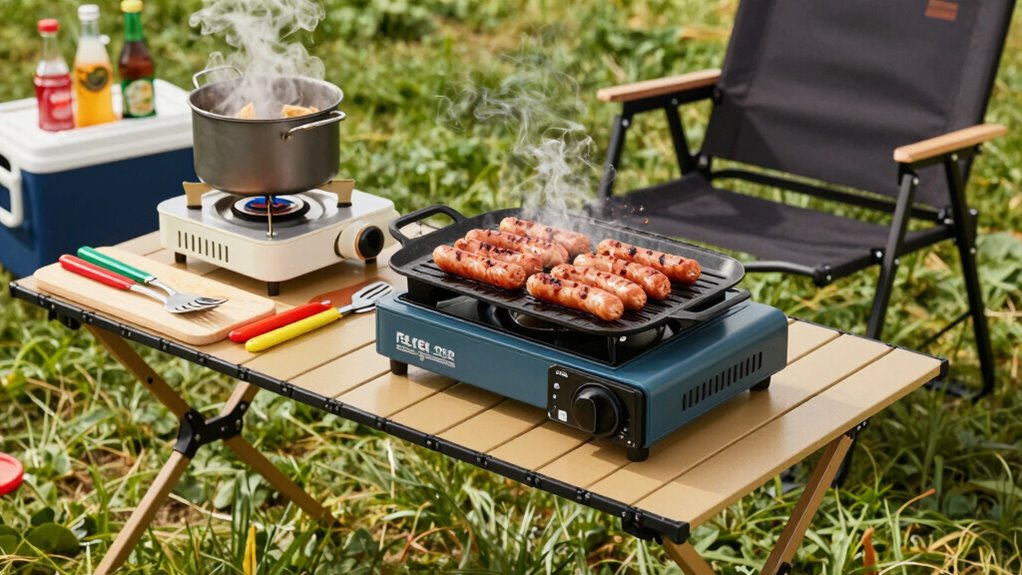organized portable tailgate essentials