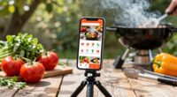 outdoor cooking app features