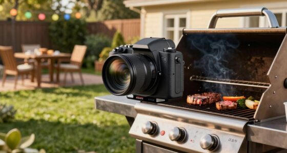 outdoor cooking security cameras