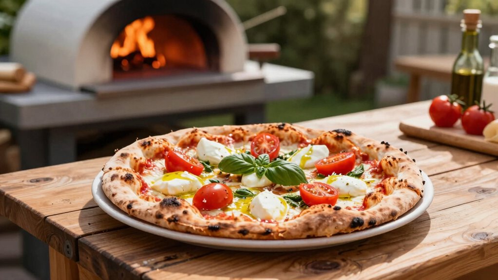 outdoor roman pizza baking techniques