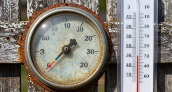 outdoor thermometers degrade faster