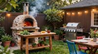 pizza and bbq grill