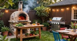 pizza and bbq grill