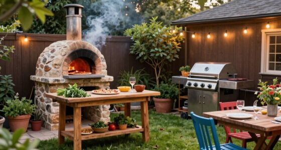 pizza and bbq grill