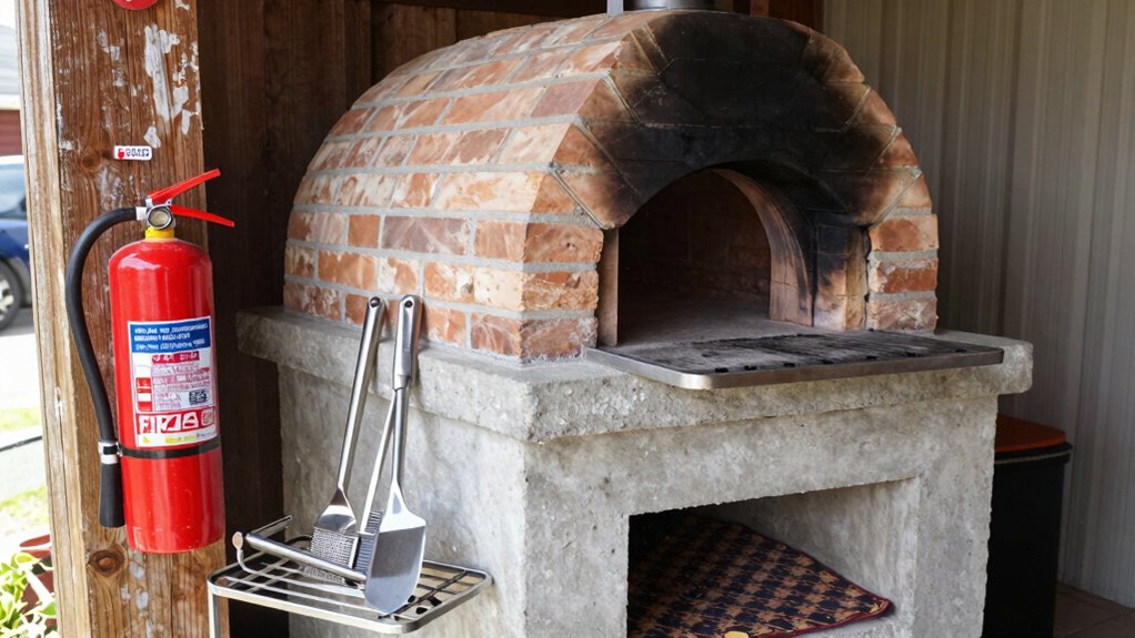 pizza oven safety precautions