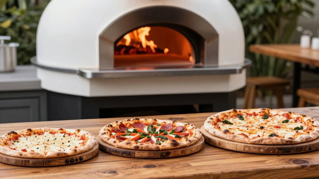 pizza size depends on crust