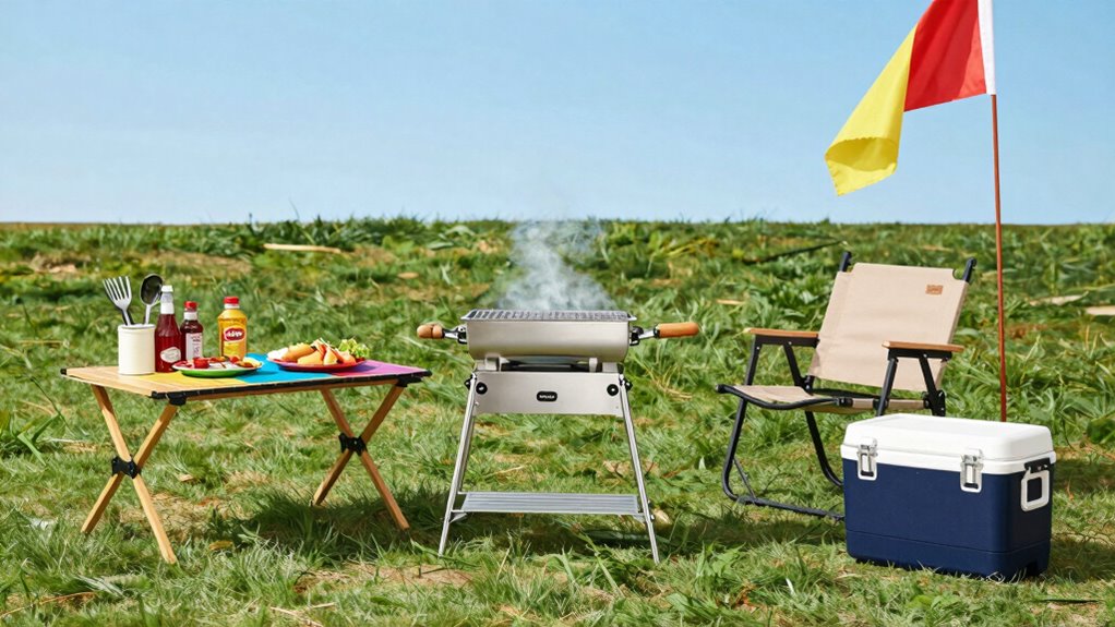 portable gear for tailgating