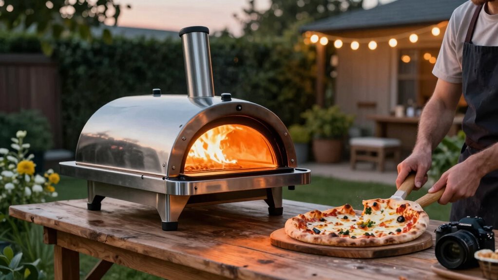 portable high temperature outdoor pizza ovens