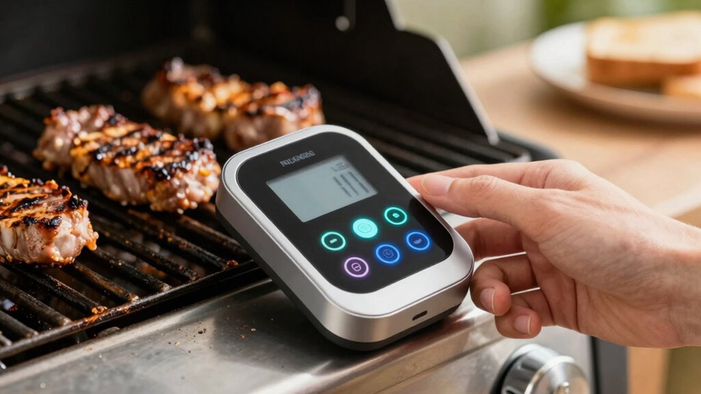 precise automated grill temperature