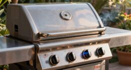 preheat gas grill properly